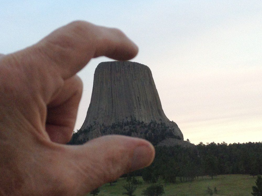 Devil's Tower in Hand