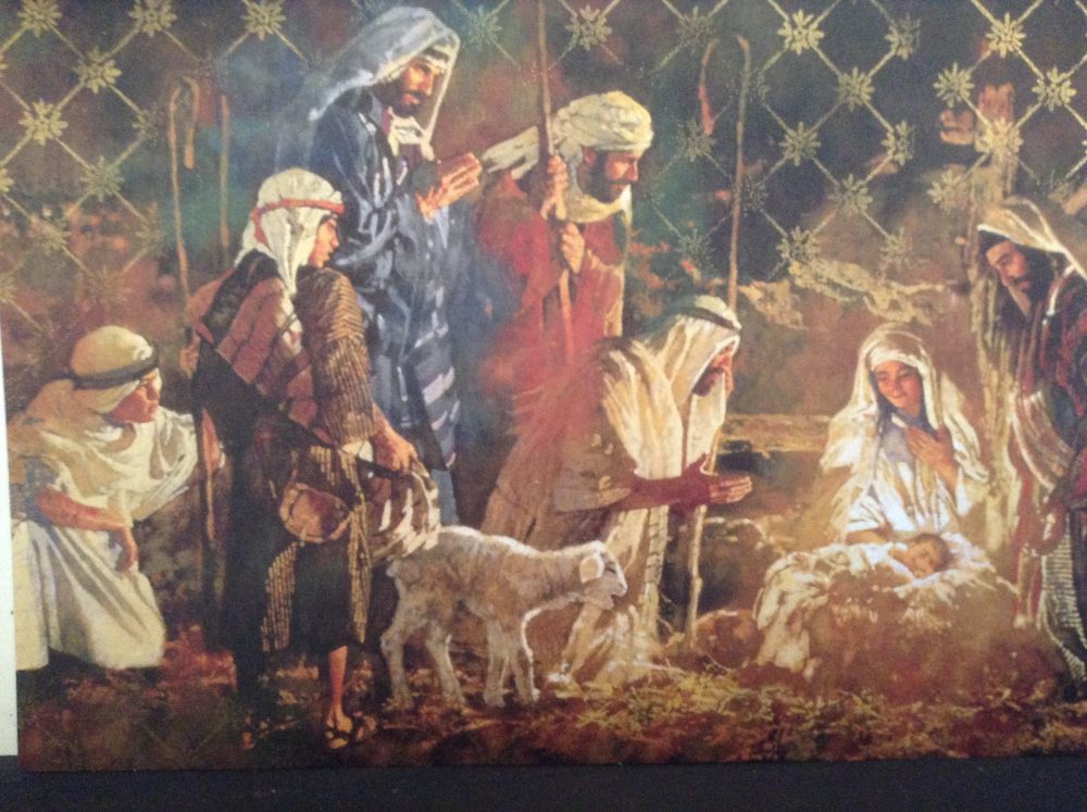 Nativity-Painting Print